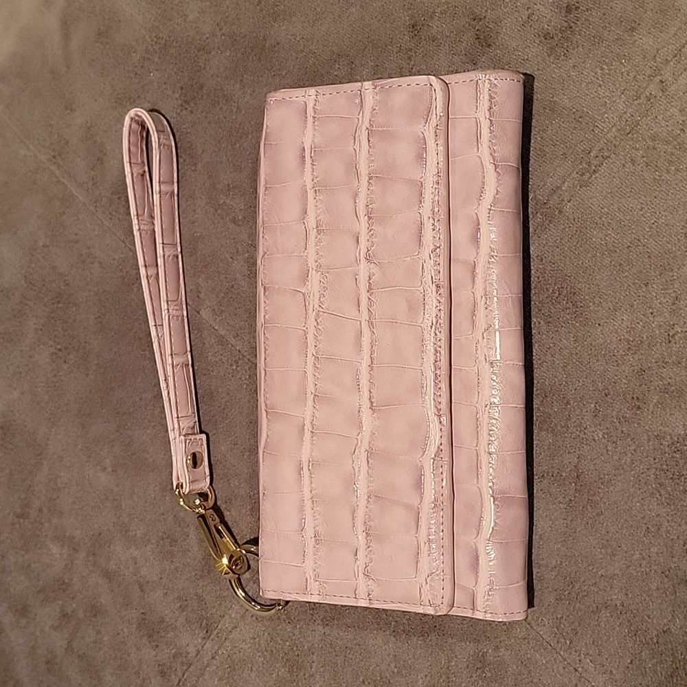 Lavender Cell Phone Wallet Wristlet